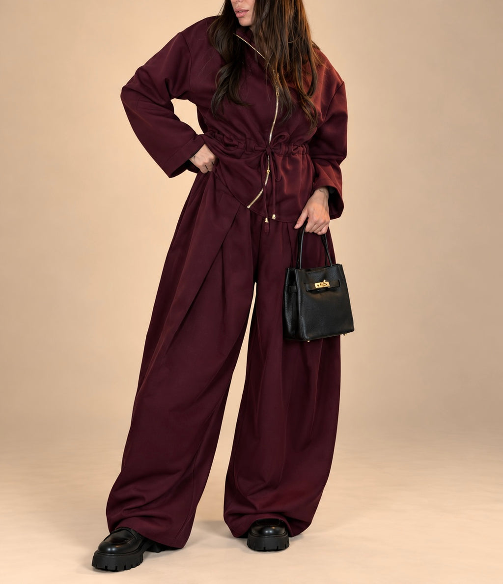 COMPLETO burgundy