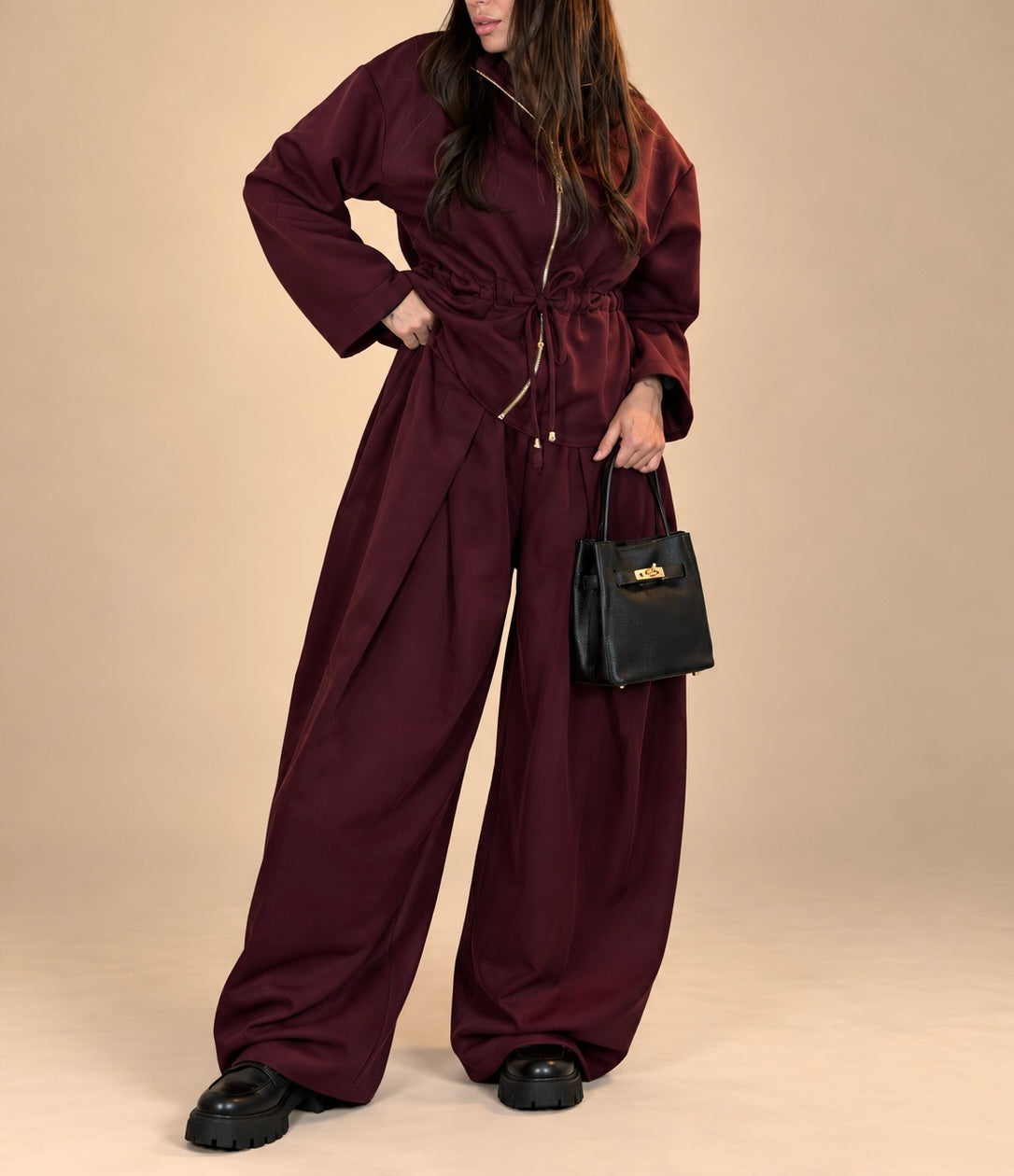 COMPLETO burgundy