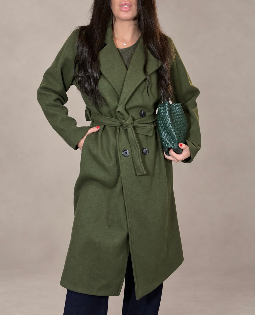 TRENCH oliva