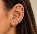 ORECCHINO set butterfly