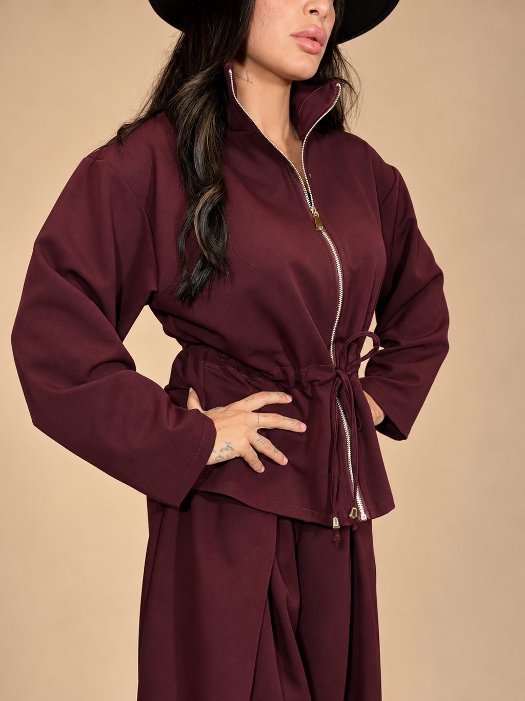 COMPLETO burgundy